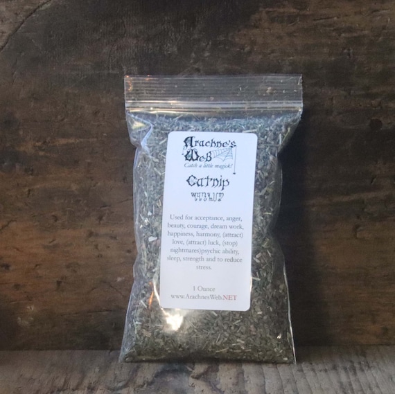 Catnip for Magick, Dried Catnip, Witch's Catnip, Catnip for Magick, Catnip for Spells, Catnip for Witchcraft