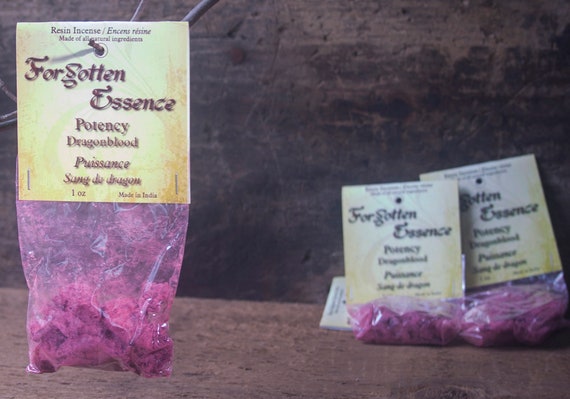 Dragon's Blood Resin Incense, Loose Dragon's Blood, Witch's Dragon's Blood
