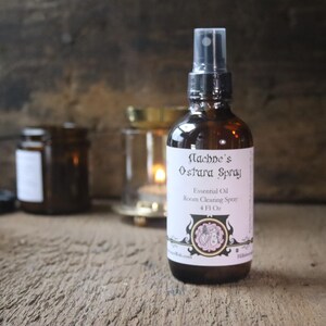 Ostara Room Spray: Honeysuckle, Rose, Lemon - Witchy Clearing Spray