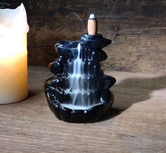 Backflow Incense Burner Kit, Waterfall Incense Burner, Witchy Incense Burner, Magical Incense Burner with Incense
