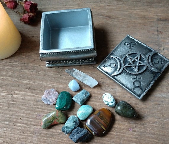 Stone Collection 2, Witchy Gemstone Collection, Crystal Stone Set, Stones for Magick