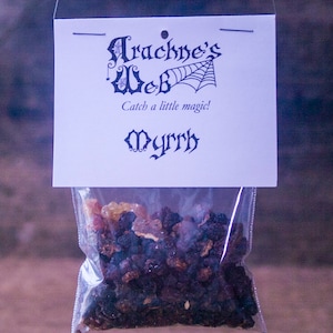 Myrrh Resin Incense, Resin of Myrrh, Witch&#39;s Myrrh Resin, Resin Incense, Myrrh for Maigick, Sacred Feminine