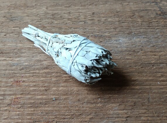 California White Sage bundle, Ethically Harvested White Sage, Witch's White Sage, Sage for Witchcraft, Sage for Clearing by Smoke