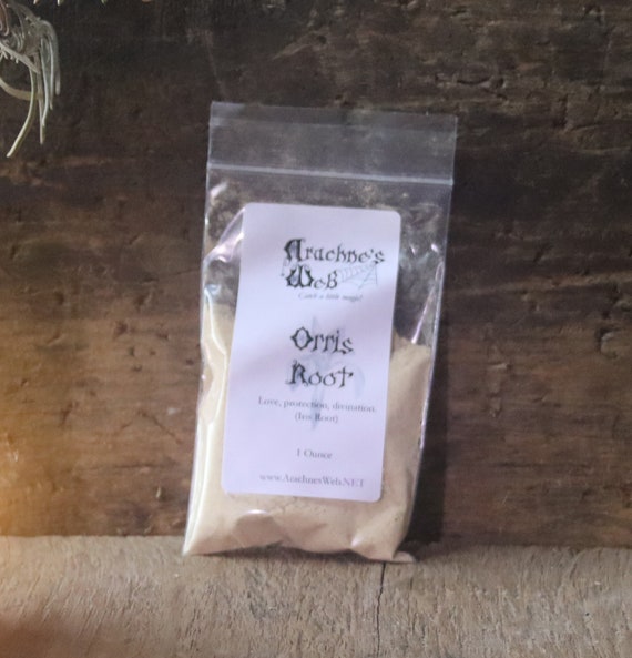 Orris Root Powder, Witchy Herbs, Orris Root for Magick, Orris for Spells, Witch's Orris Root, Orris for Incense