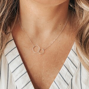 Unity Necklace | 14k Gold Filled | .925 Sterling Silver | Everyday Wear | Infinity Necklace | Simple Necklace