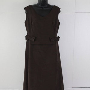 lafayette 148 new york ladies brown dress size 4