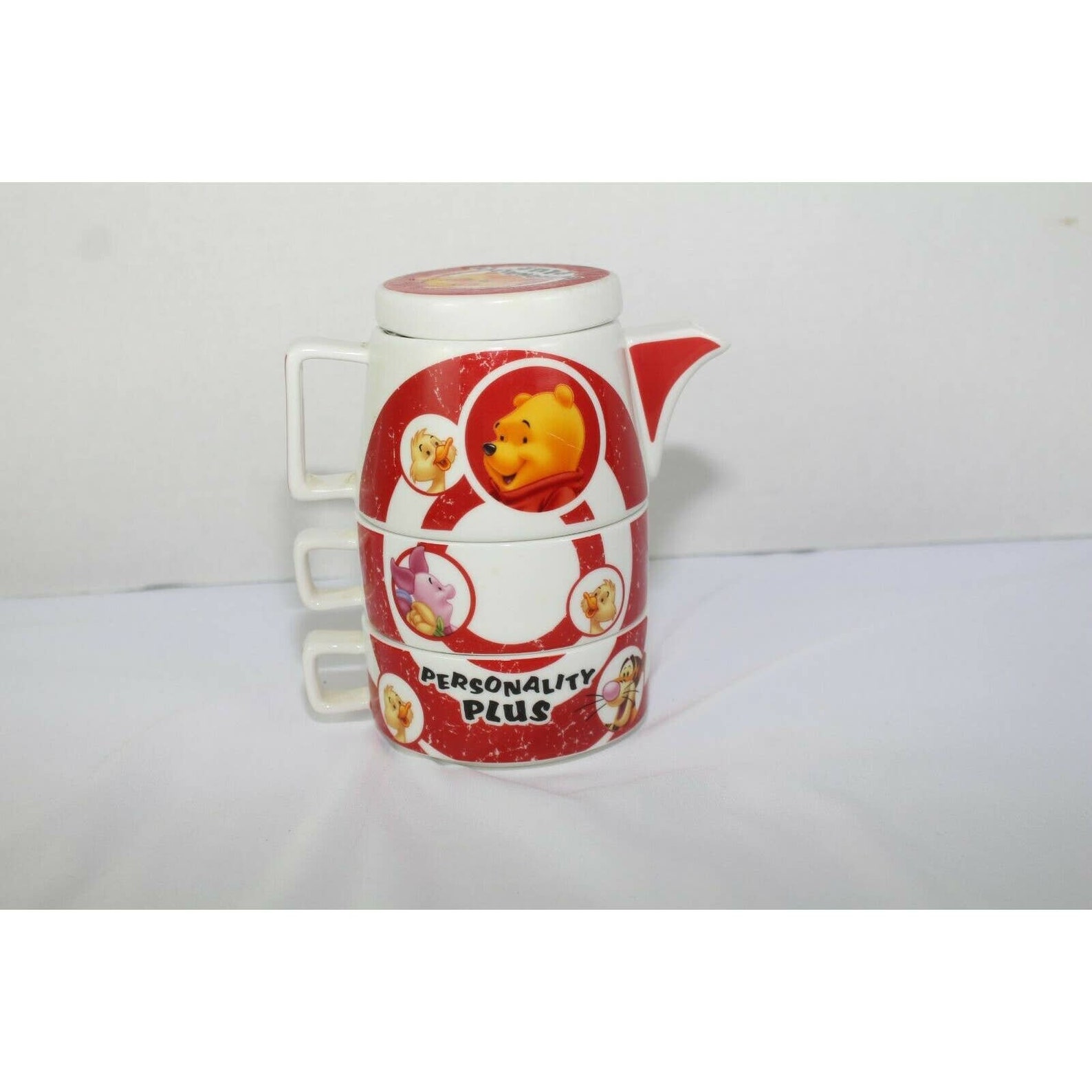 Personality Plus Disney teapot with 2cups Etsy