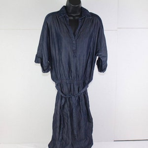 ladies ZARA BASIC blue dress size S