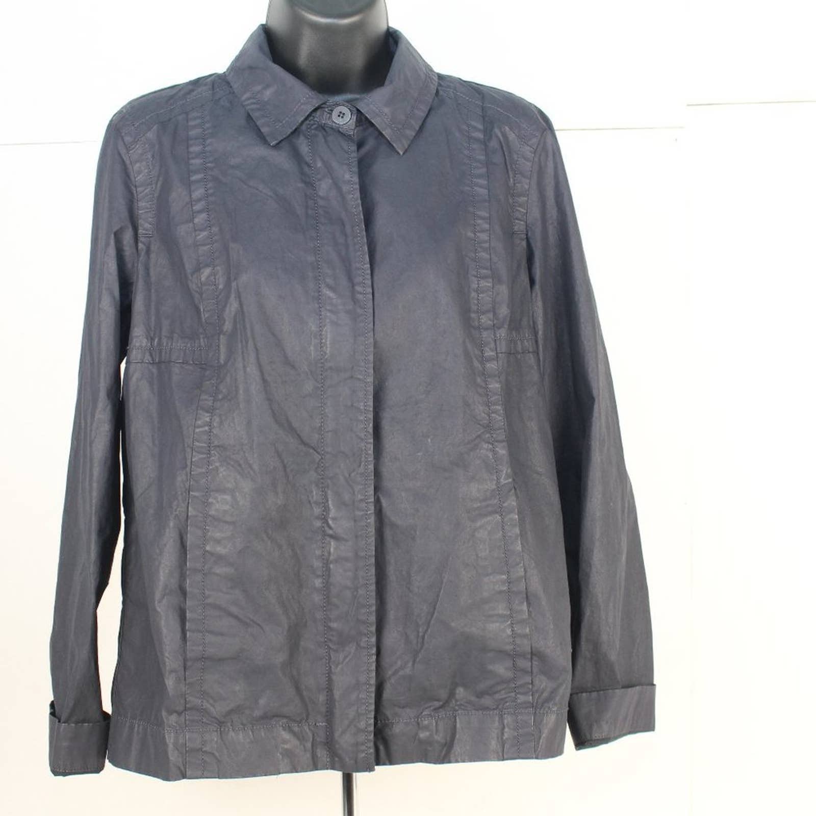 Eileen fisher travel hot sale ponte zip jacket