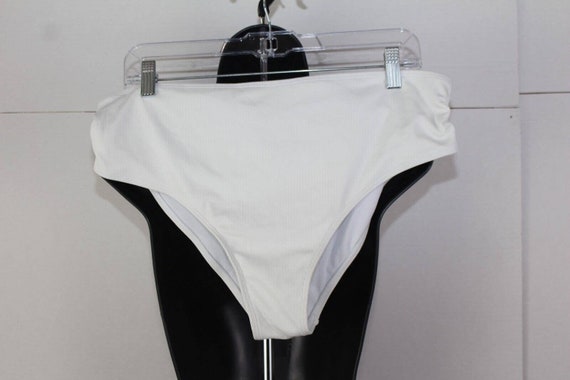 Vintage 1960's Softest QUEEN White Cotton fair Ladies Underwear NOS Panties  M 