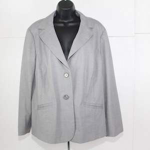 Halogen ladies gray Blazer size 16W