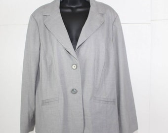 Halogen ladies gray Blazer size 16W