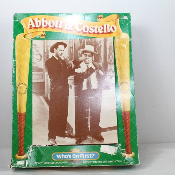 Abbott and Costello - Etsy