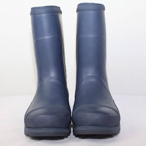 Nice! Sorel Joan Rain Gloss Short Boots! Waterproof Blue Women's Size 6.5