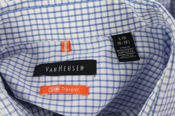 Mens VAN HEUSEN Dress Shirt Size 16-16.5 - Etsy