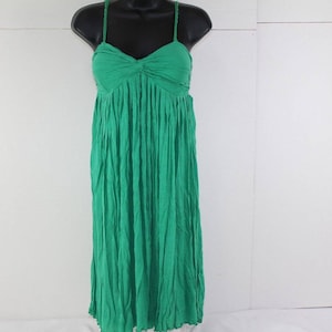 BOSTON PROPER green ladies dress size S