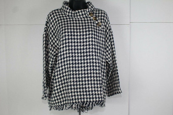 zara dogtooth shirt