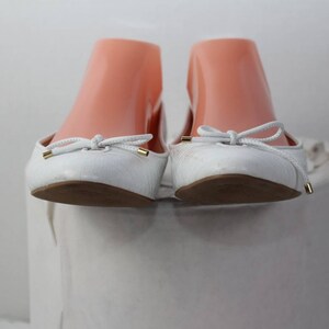 STUART WEITZMAN ladies white loafers