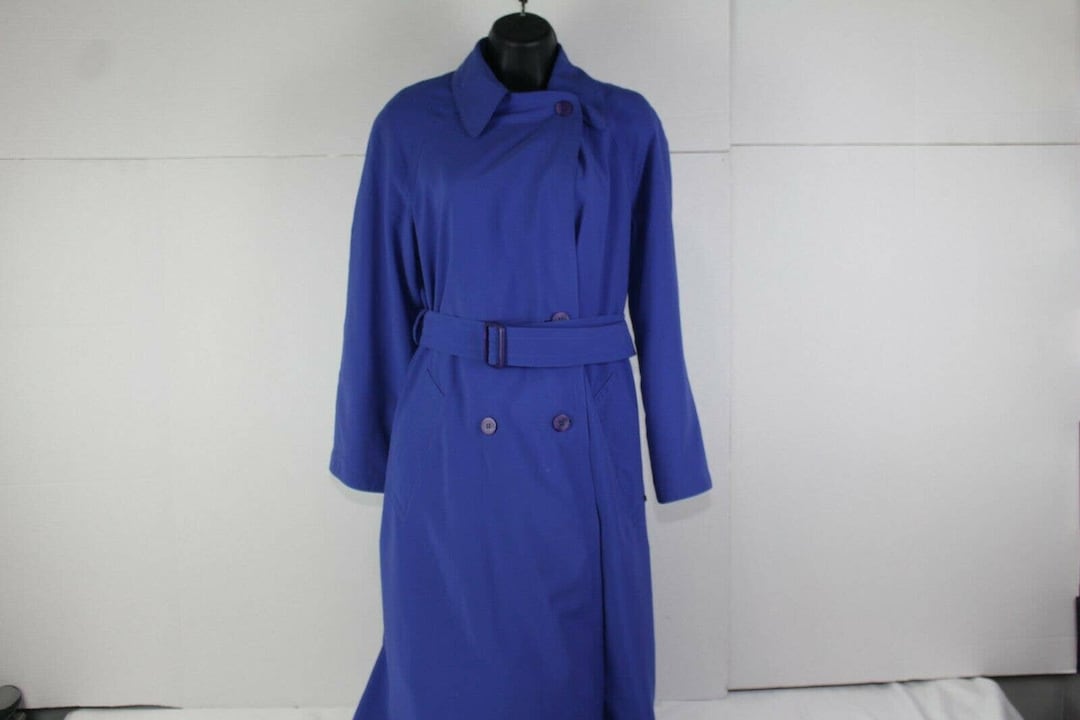 Ladies FOUR SEASONS of London Trench Coat Size 8P Etsy