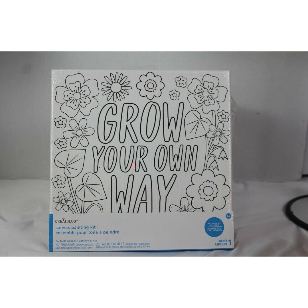 CREATOLOGY Canvas Painting Kit Etsy