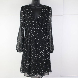 ladies ZARA BASIC black&white dress size M