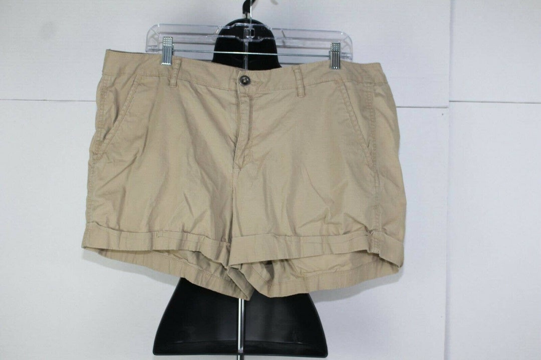 Khaki Shorts Old Navy Womens Plus Size Shorts High-Waisted OGC