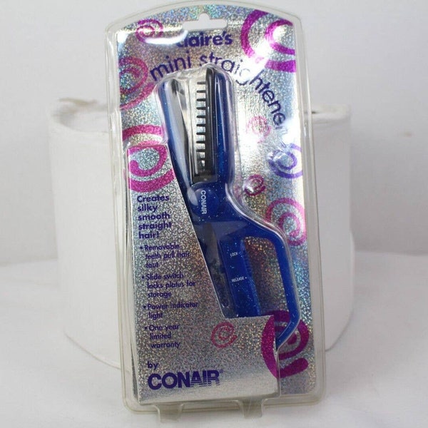 clair's by conair mini straightener