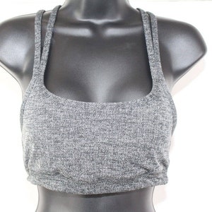 ATHLETA ladies gray sport bra size XS