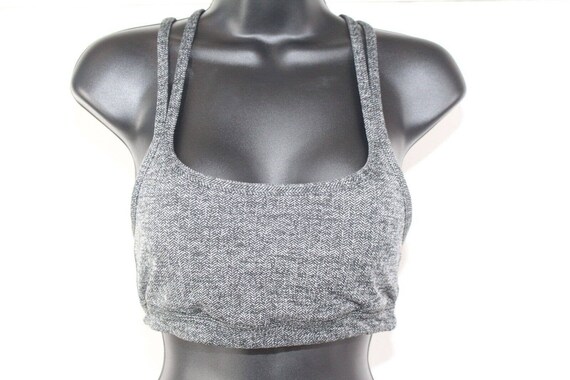 ATHLETA Ladies Gray Sport Bra Size XS -  UK