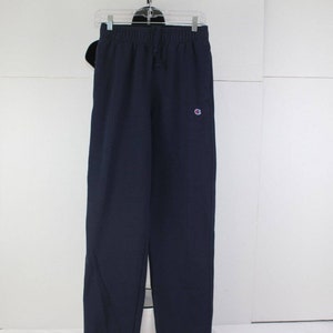 Champion Mens Navy Blue Drawstring Training Sweatpants Size S *Pre-Owned