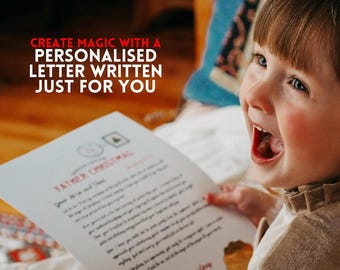 Personalised Letter from Santa, Christmas Eve Tradition