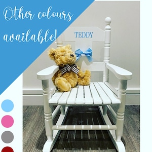 Personalized rocking chair for baby girl hot sale