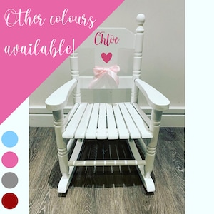 Personalized baby rocker top