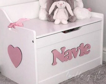 personalised toy box etsy