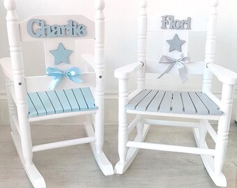 personalised kids rocking chair