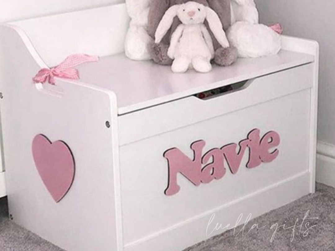 Personalised Children's Toy Box, Personalised & Hand Painted UK