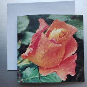 Von der Natur inspirierte Grußkarte