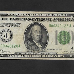 50 Dollars (Federal Reserve Note; large portrait) - United States – Numista