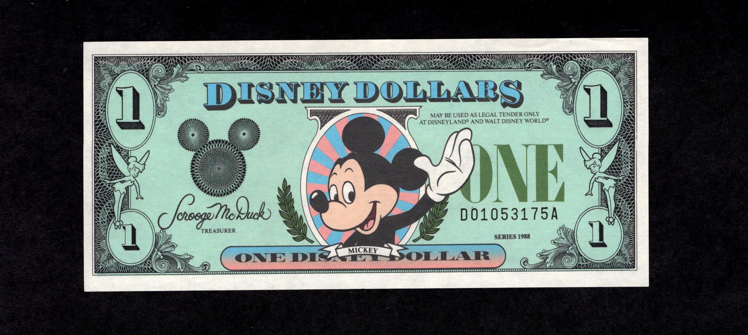 Disneyland Dollars - Etsy