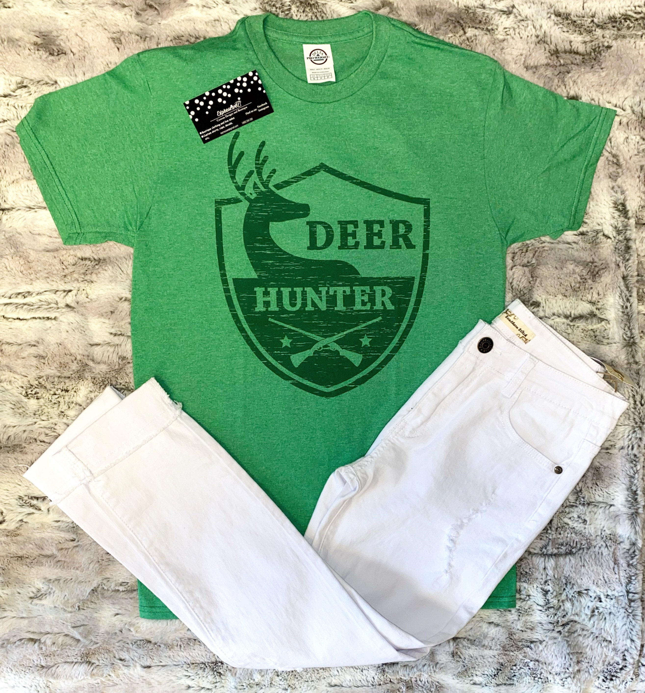 Deer Hunter Tshirt Etsy