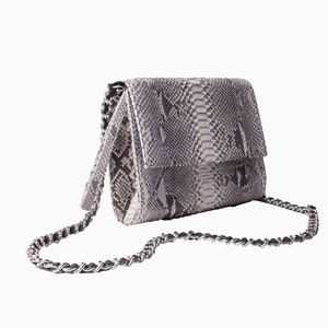 Genuine Python Leather Cross Body Bag image 3