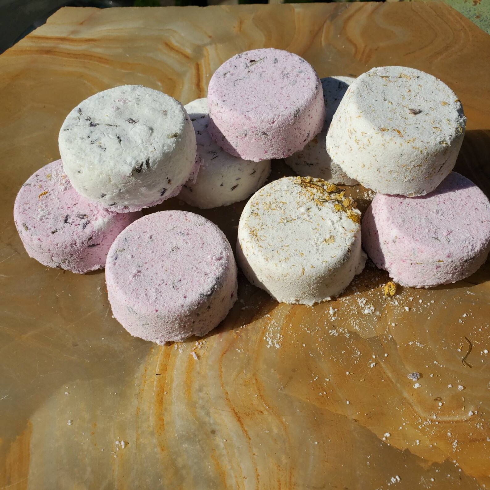 2 Homemade all natural bath bombs set Etsy