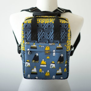 Small Canvas Backpack. 786