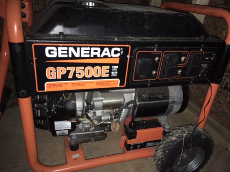GENERAC 7500E Etsy