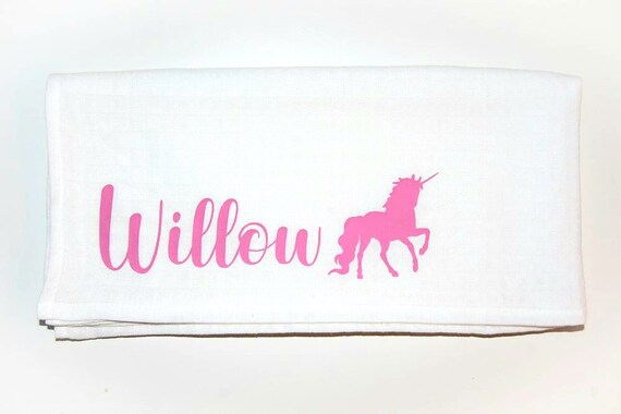 personalised muslin cloths