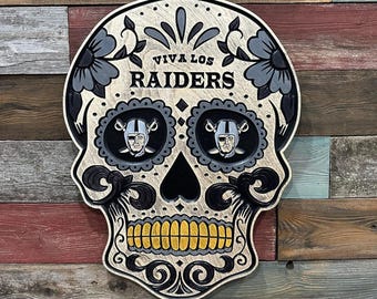 Raiders Rip Sign Las Vegas Raiders Sign With Raised Letters - Etsy