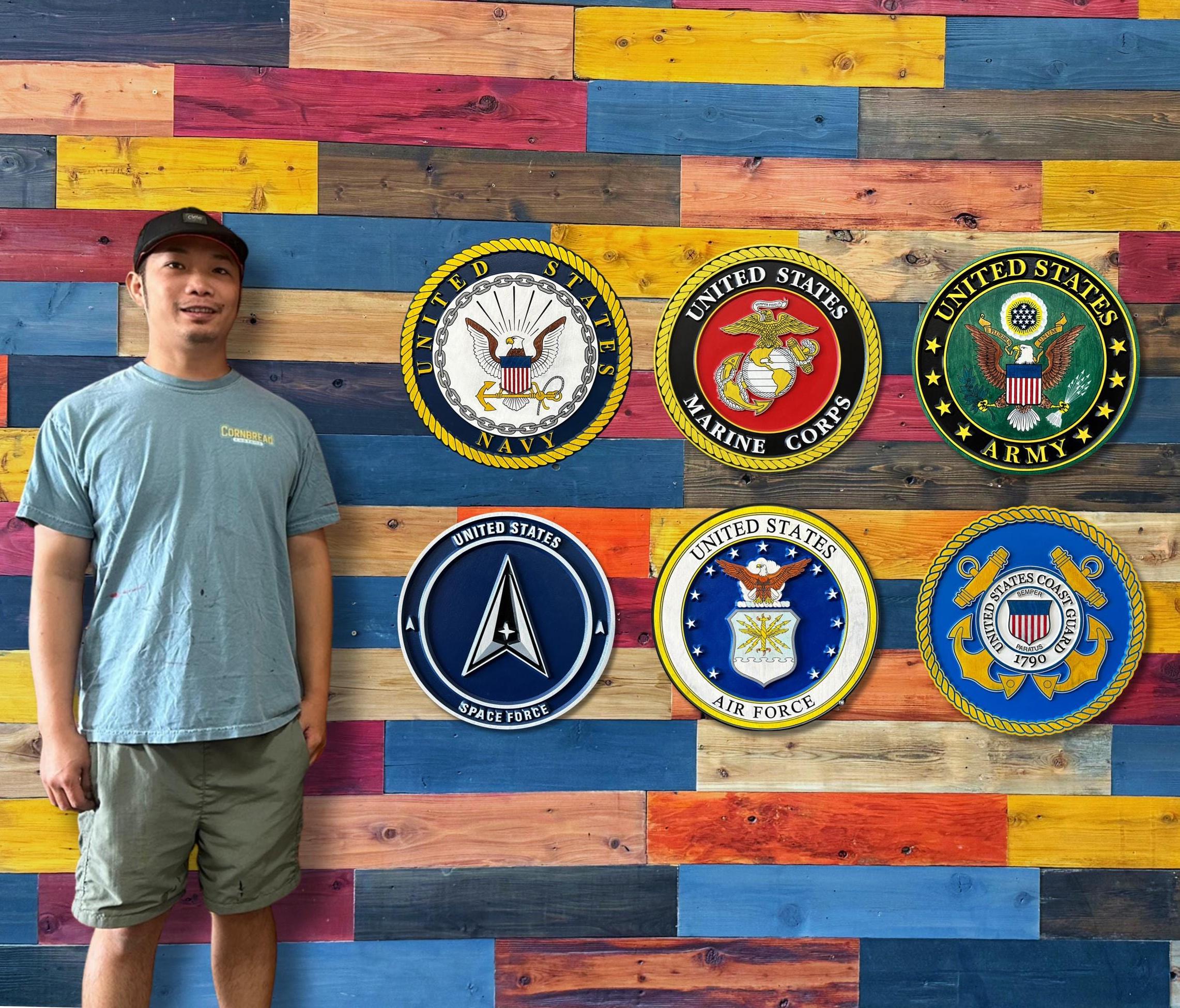 Marine Wood Sign - Etsy