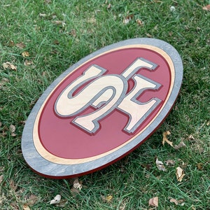 San Francisco 49ers 3d Wood Sign