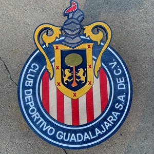 Club Deportivo Guadalajara S.A de C.V. Panneau en bois Chivas