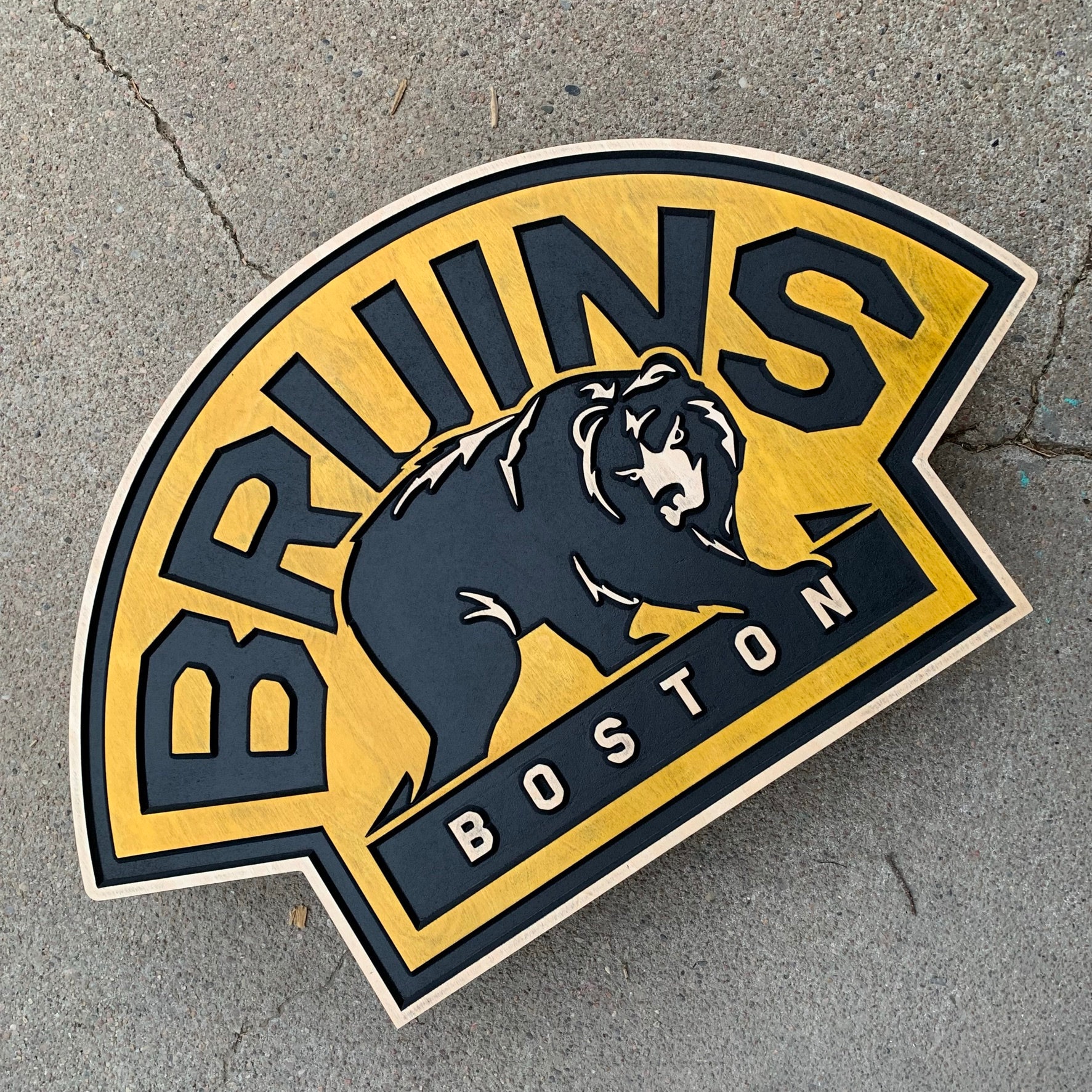 Boston Bruins Pooh Bear logo crest  Boston bruins, Bear logo, Boston sports